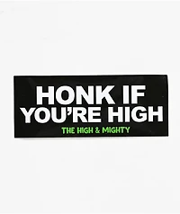 The High & Mighty Beep Beep Sticker