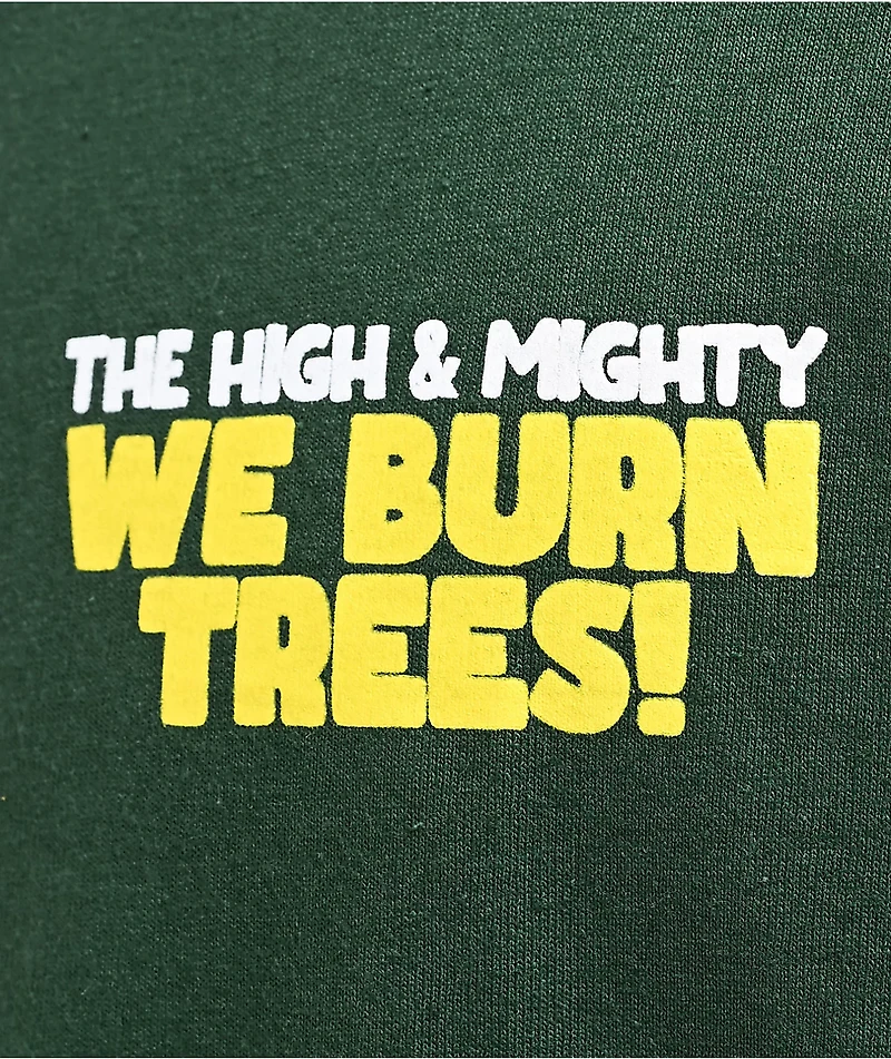 The High & Mighty Burn One Green T-Shirt