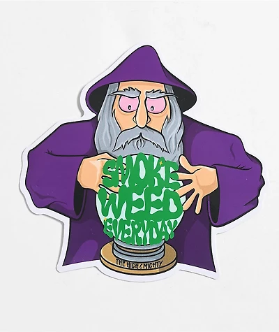 The High & Mighty Crystal Ball Sticker