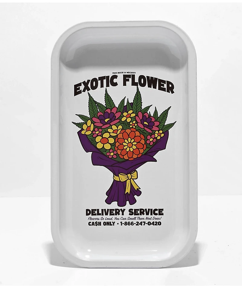 The High & Mighty Exotics White Key Tray
