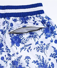 The High & Mighty Fine China Blue White Basketball Shorts