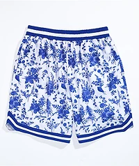 The High & Mighty Fine China Blue White Basketball Shorts
