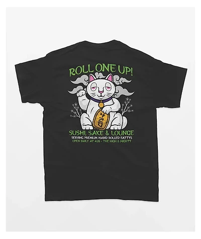 The High & Mighty Hand Rolled Black T-Shirt