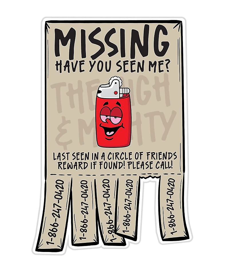 The High & Mighty Help! Sticker