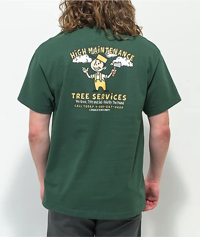 The High & Mighty Maintenance Forest Green T-Shirt