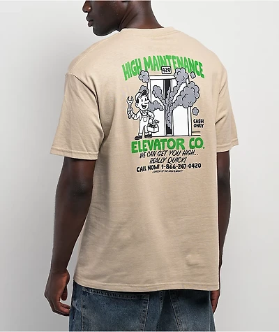 The High & Mighty Lifted Beige T-Shirt