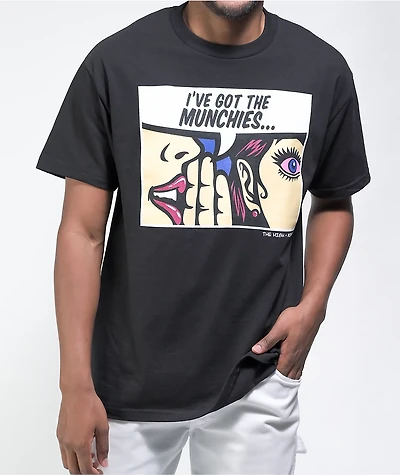 The High & Mighty Munchies Black T-Shirt