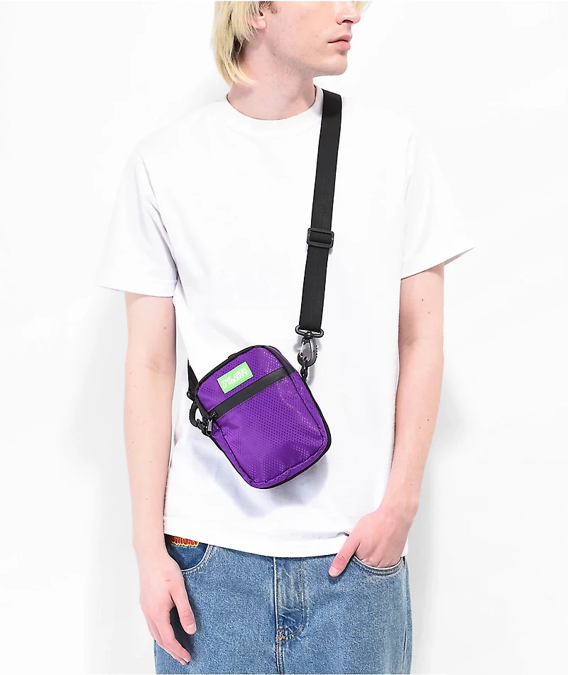The High & Mighty Purple Smell Proof Quarter Bag