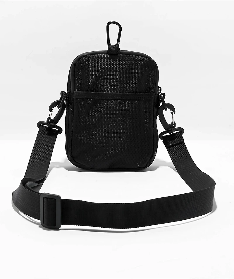 The High & Mighty Quarter Black Smell Proof Crossbody Bag