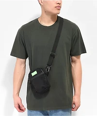 The High & Mighty Quarter Black Smell Proof Crossbody Bag