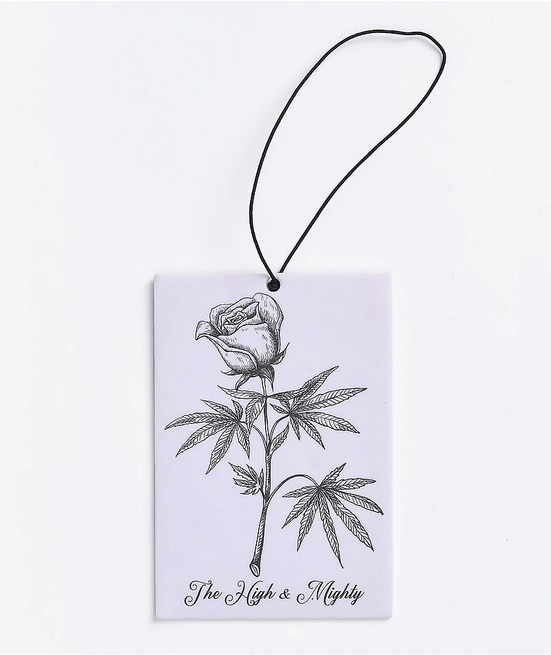 The High & Mighty Rosebud Air Freshener