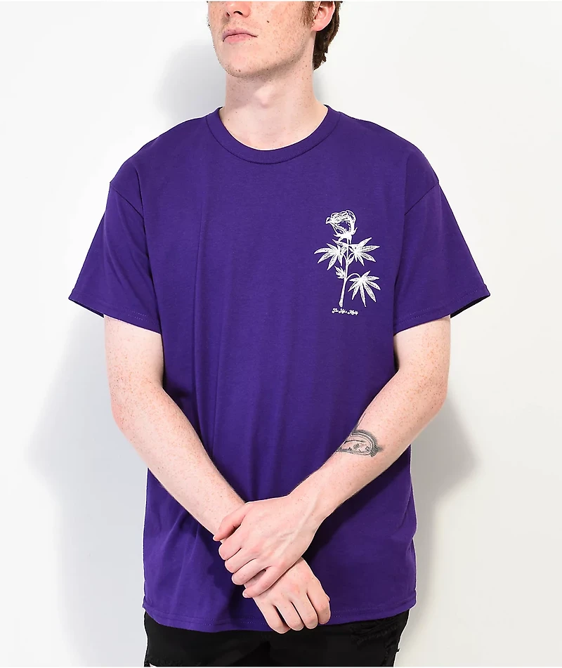 The High & Mighty Rosebud Purple T-Shirt