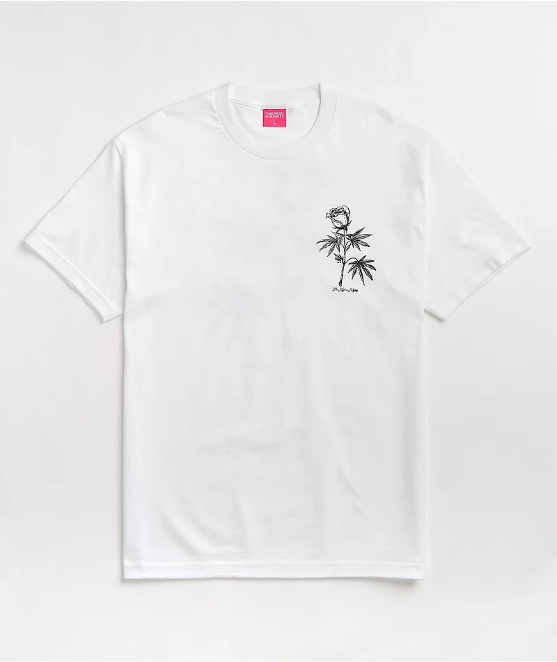 The High & Mighty Rosebud White T-Shirt