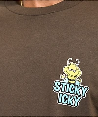 The High & Mighty Sticky Icky Brown T-Shirt