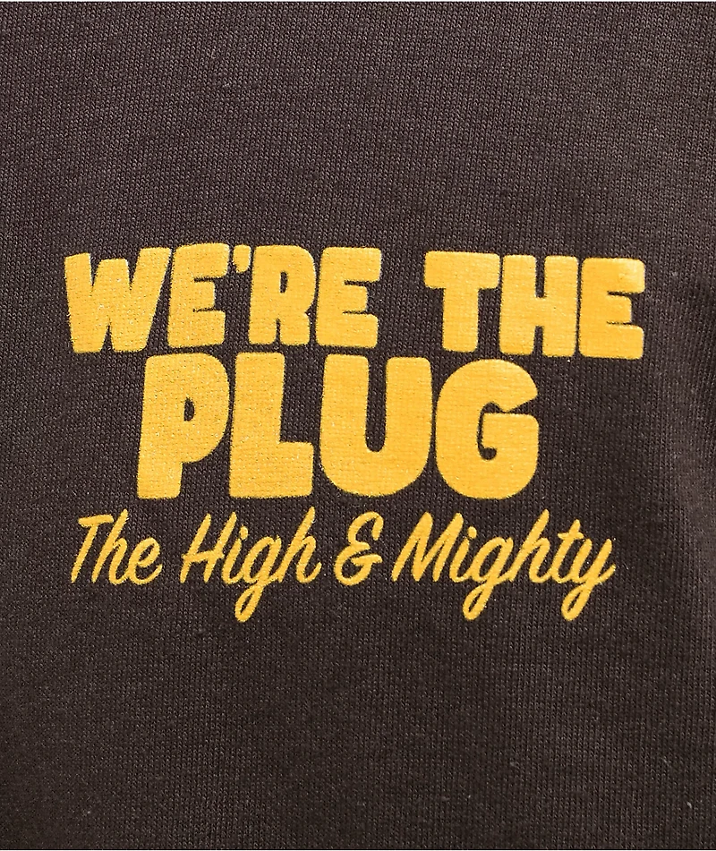 The High & Mighty Plug Brown T-Shirt