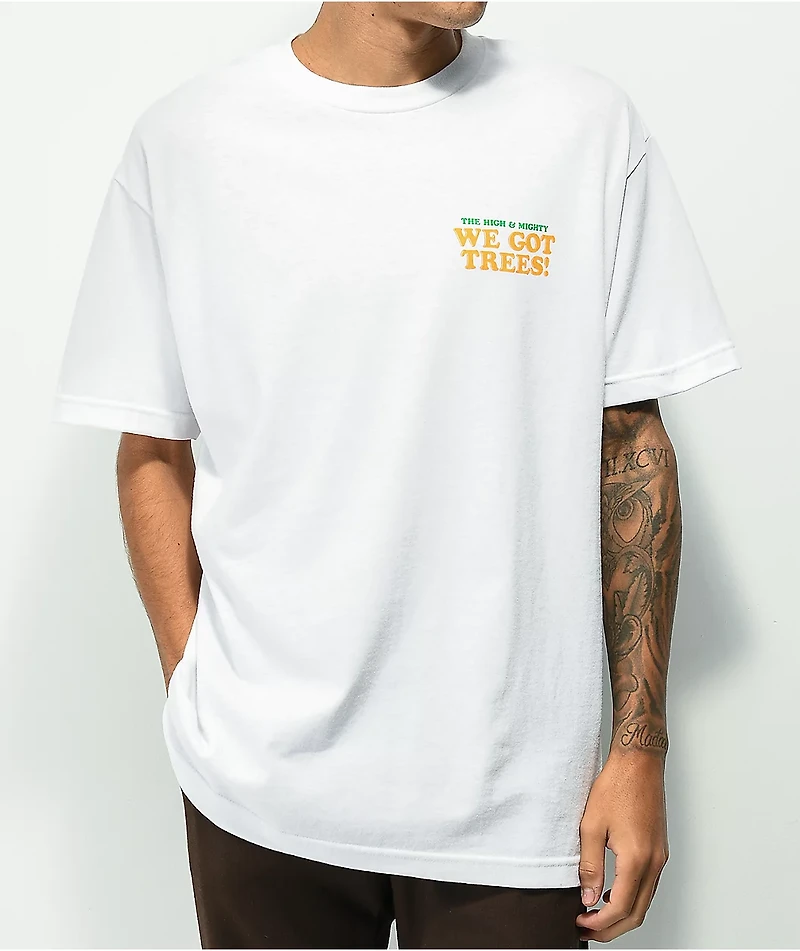 The High & Mighty Tree Farm White T-Shirt