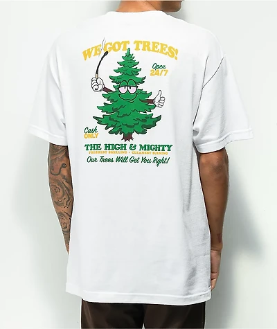 The High & Mighty Tree Farm White T-Shirt