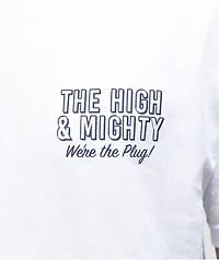 The High & Mighty We're Plug White T-Shirt