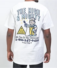 The High & Mighty We're Plug White T-Shirt