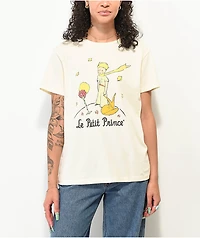 The Little Prince Rose & Stars Natural T-Shirt