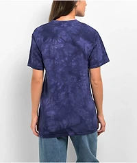 The Mountain Find 10 Wolves Blue Tie Die T-Shirt