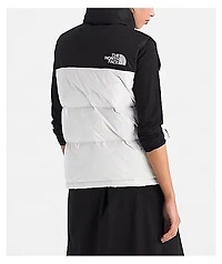 The North Face 1996 Retro Nuptse White & Black Puffer Vest