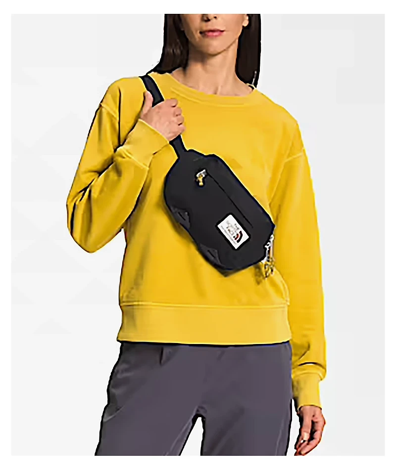 The North Face Berkeley Lumbar Black Crossbody Bag