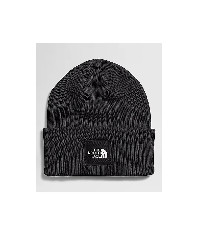 The North Face Big Box Logo Black Beanie