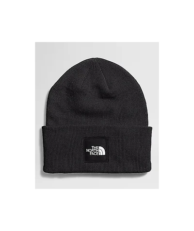 The North Face Big Box Logo Black Beanie