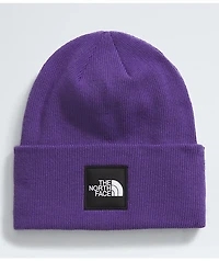 The North Face Big Box Peak Purple Beanie