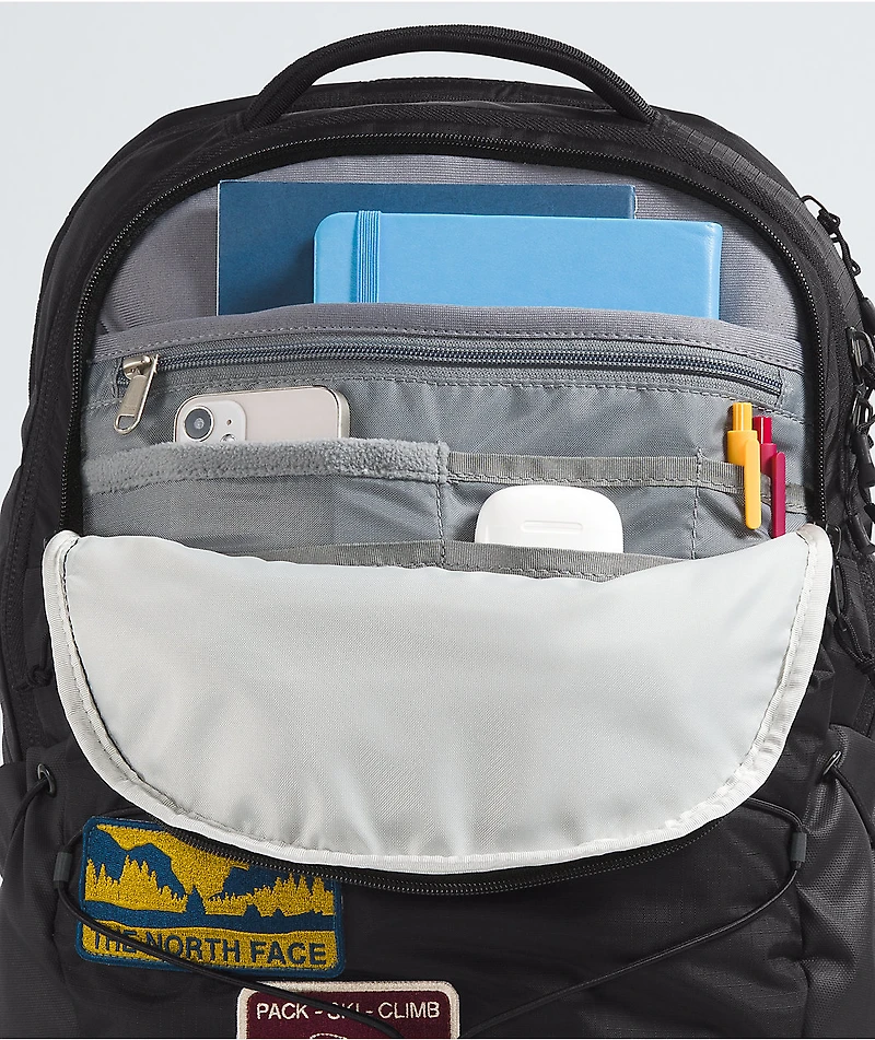 The North Face Borealis Black Patch Backpack