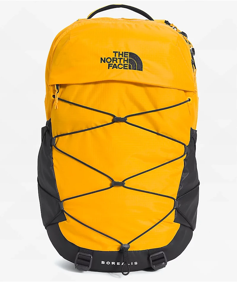 The North Face Borealis Summit Gold & Black Backpack