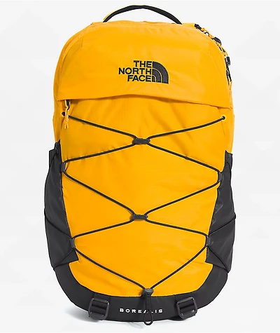 The North Face Borealis Summit Gold & Black Backpack