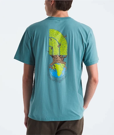 The North Face Crown Shyness Algae Blue T-Shirt