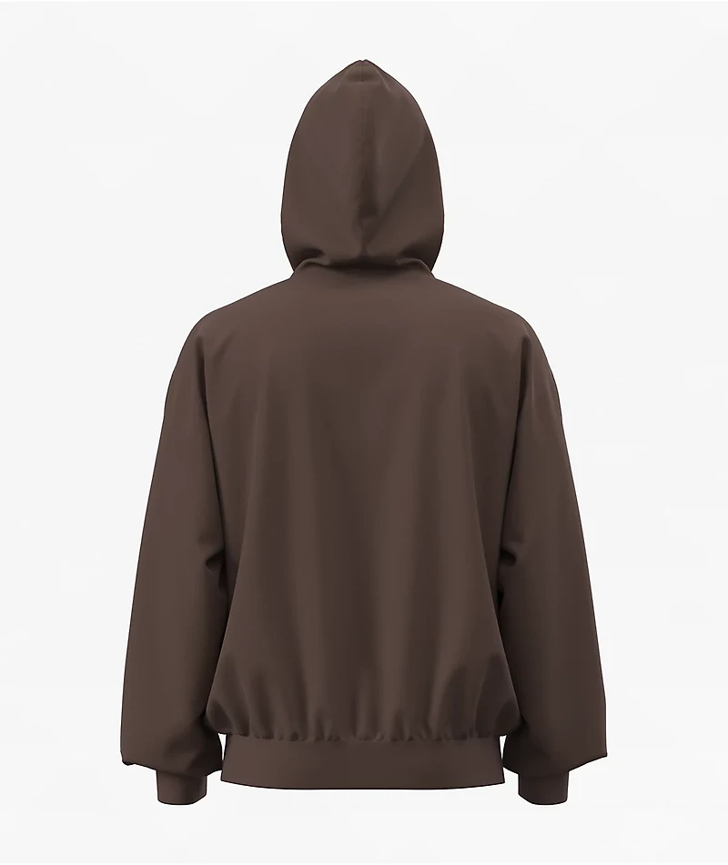 The North Face Evolution Simple Dome Brown Hoodie