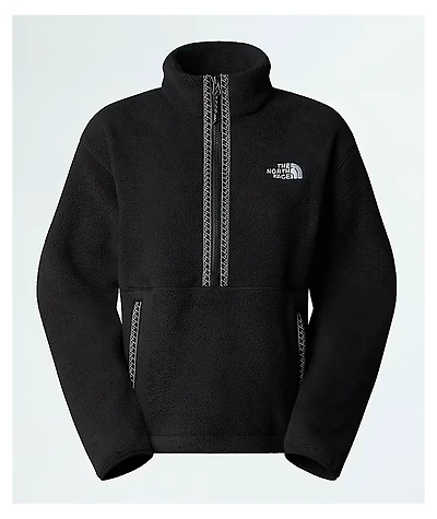 The North Face Fleeski Black Half Zip Jacket