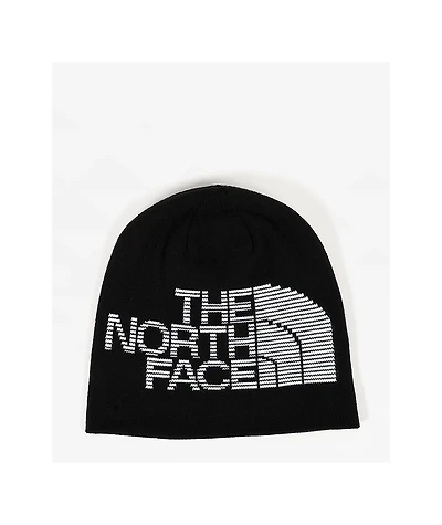 The North Face Highline Black & White Reversible Skully Beanie