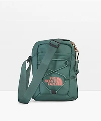 The North Face Jester Luxe Sage & Coral Crossbody Bag