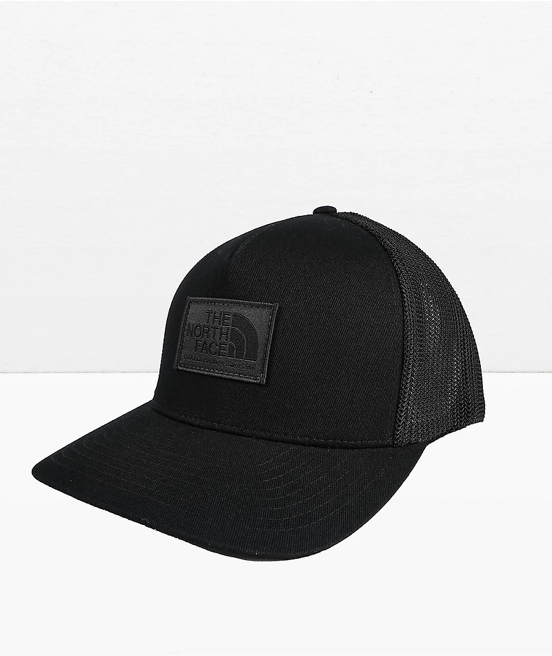 The North Face Keep It Patched Black Trucker Hat