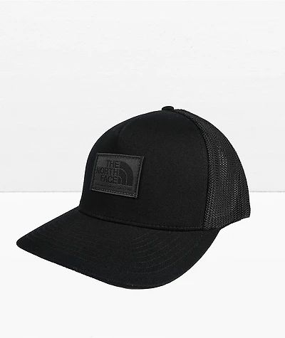The North Face Keep It Patched Black Trucker Hat