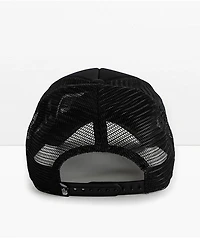 The North Face Logo Black Trucker Hat