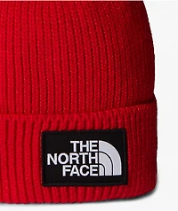 The North Face Logo Box Cuffed Mars Dust Beanie