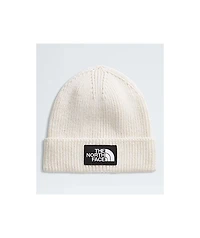 The North Face Logo Box White Dune Beanie
