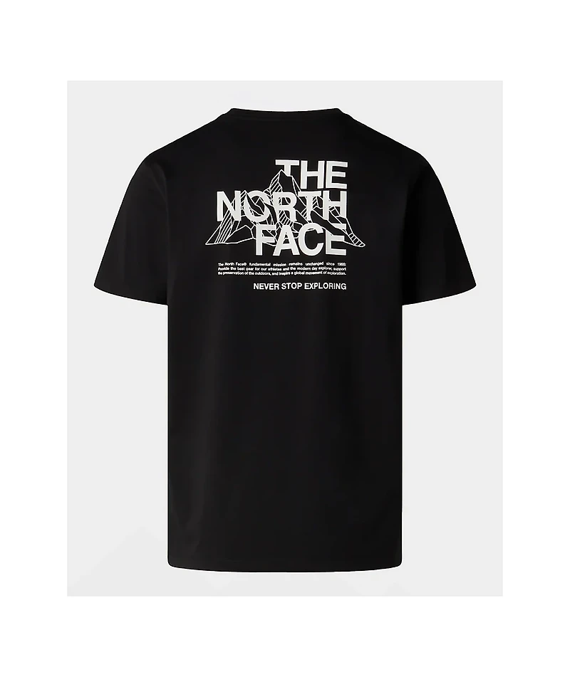 The North Face Mountain Sketch Black T-Shirt