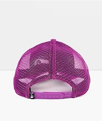 The North Face Mudder Black & Purple Trucker Hat