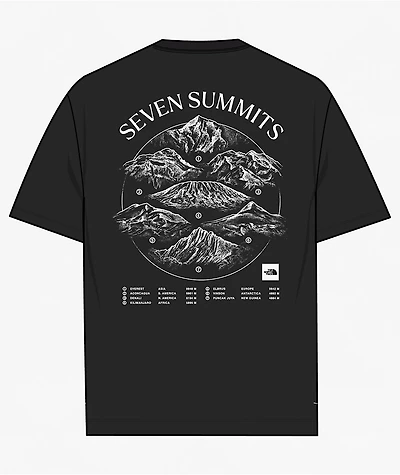 The North Face Places We Love Seven Summits Black T-Shirt