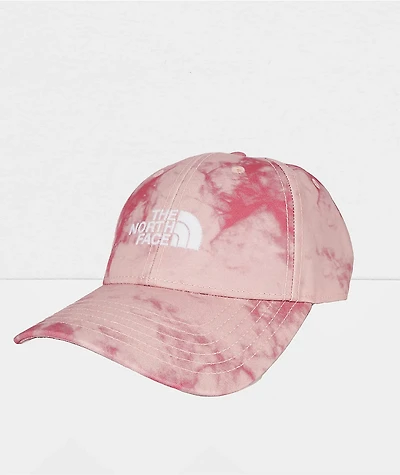 The North Face Recycled 66 Classic Rose Tie Dye Strapback Hat