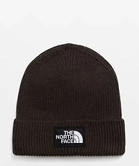 The North Face TNF Logo Box Dark Chestnut Beanie