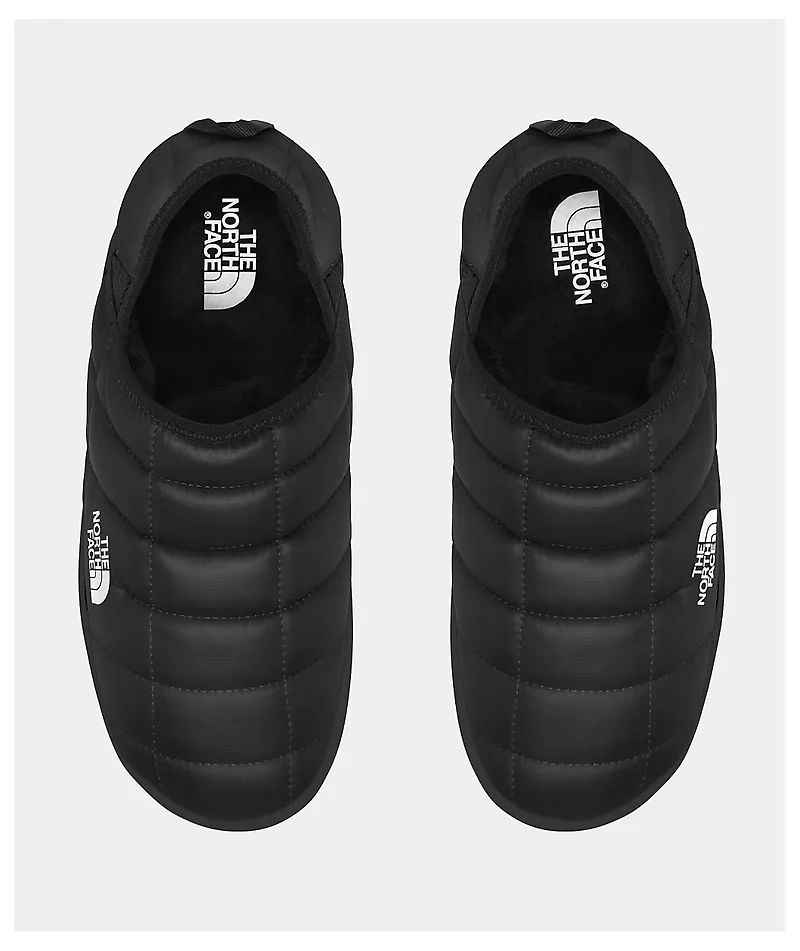 The North Face Thermoball Black Mule Traction Booties