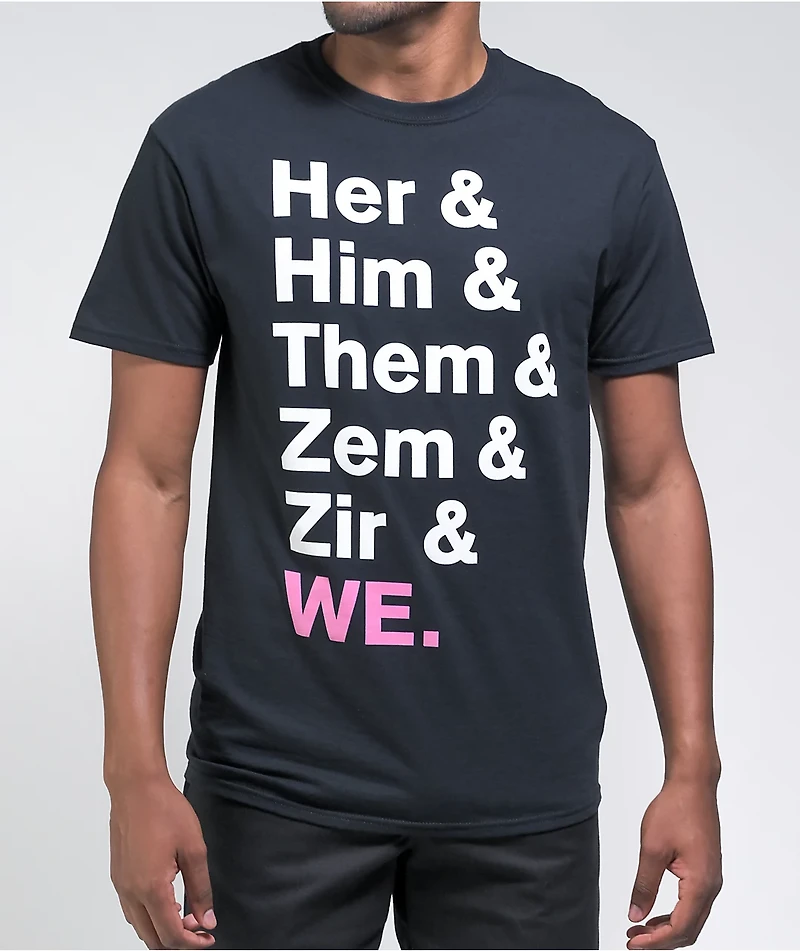 The Phluid Project Inclusive Black T-Shirt